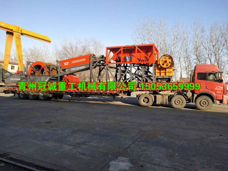 大型移動(dòng)式洗沙機(jī)