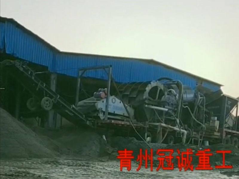 石粉洗沙機(jī)－洗石粉設(shè)備移動(dòng)式還是固定式好？移動(dòng)石粉洗砂機(jī)價(jià)格