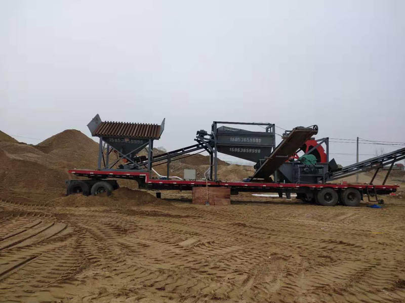 移動(dòng)洗砂流水線 移動(dòng)洗砂流水線